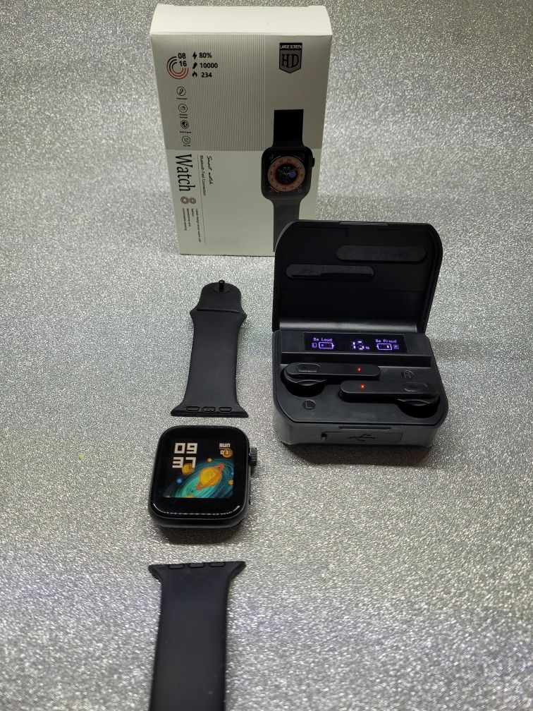 Nowy zestaw Smart Watch oraz słuchawki Bluetooth