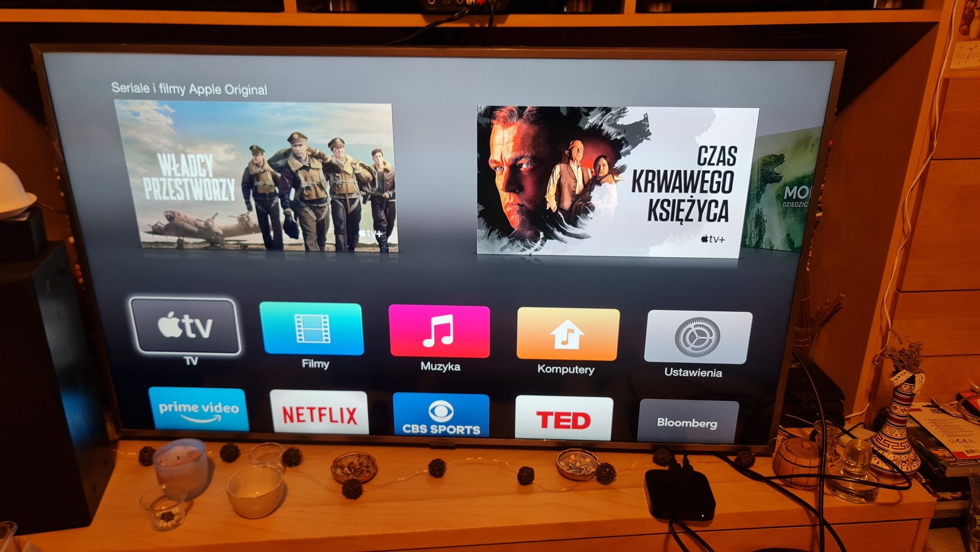 Odtwarzacz Multimedialny Apple TV 3 GEN A1469 KOMPLET