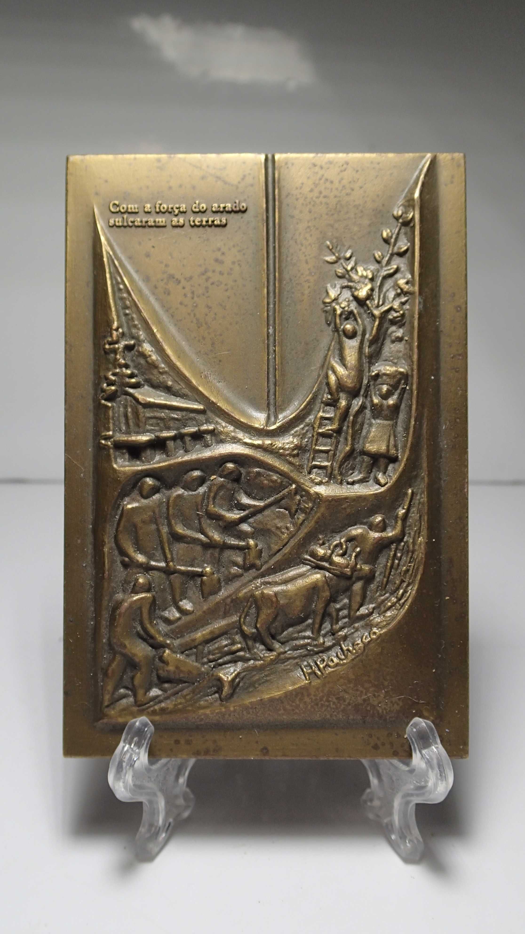 Placa em Bronze das Terras de Lanhoso