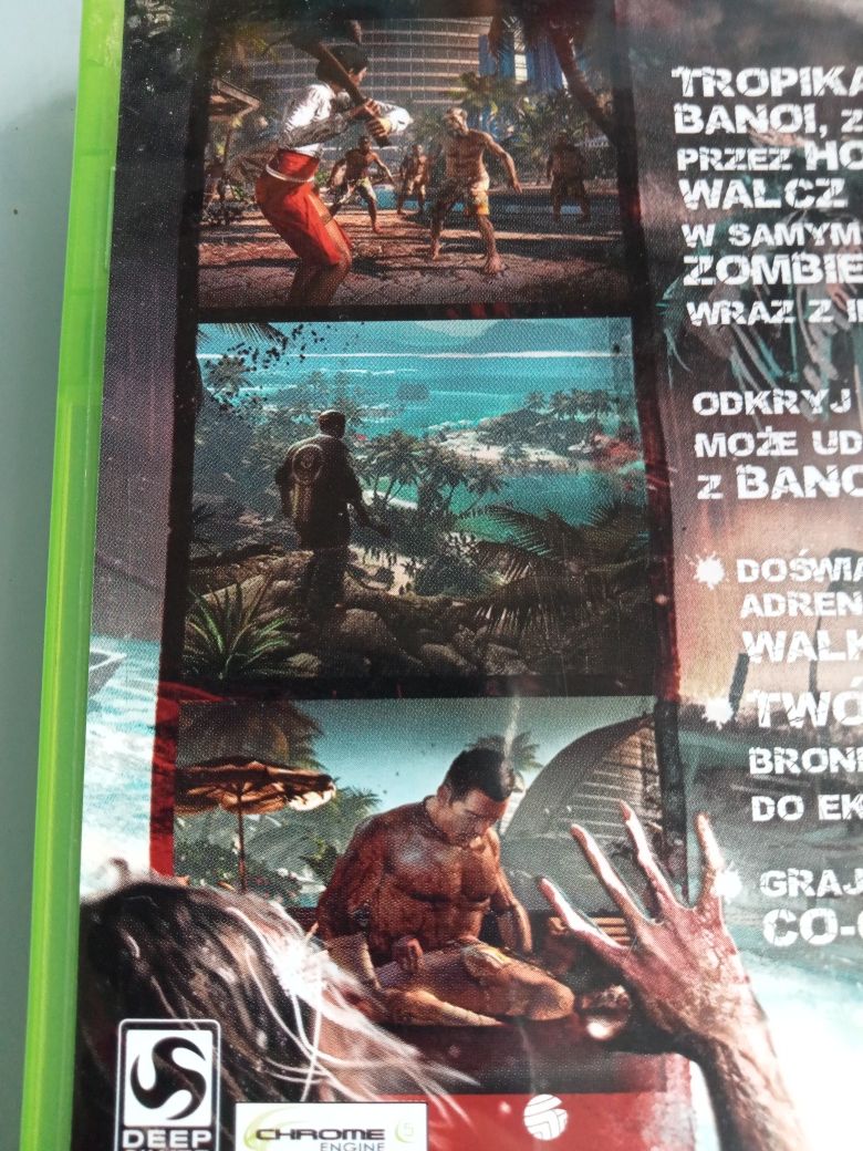 Jak nowa Xbox 360 gra Dead island Polska wersja