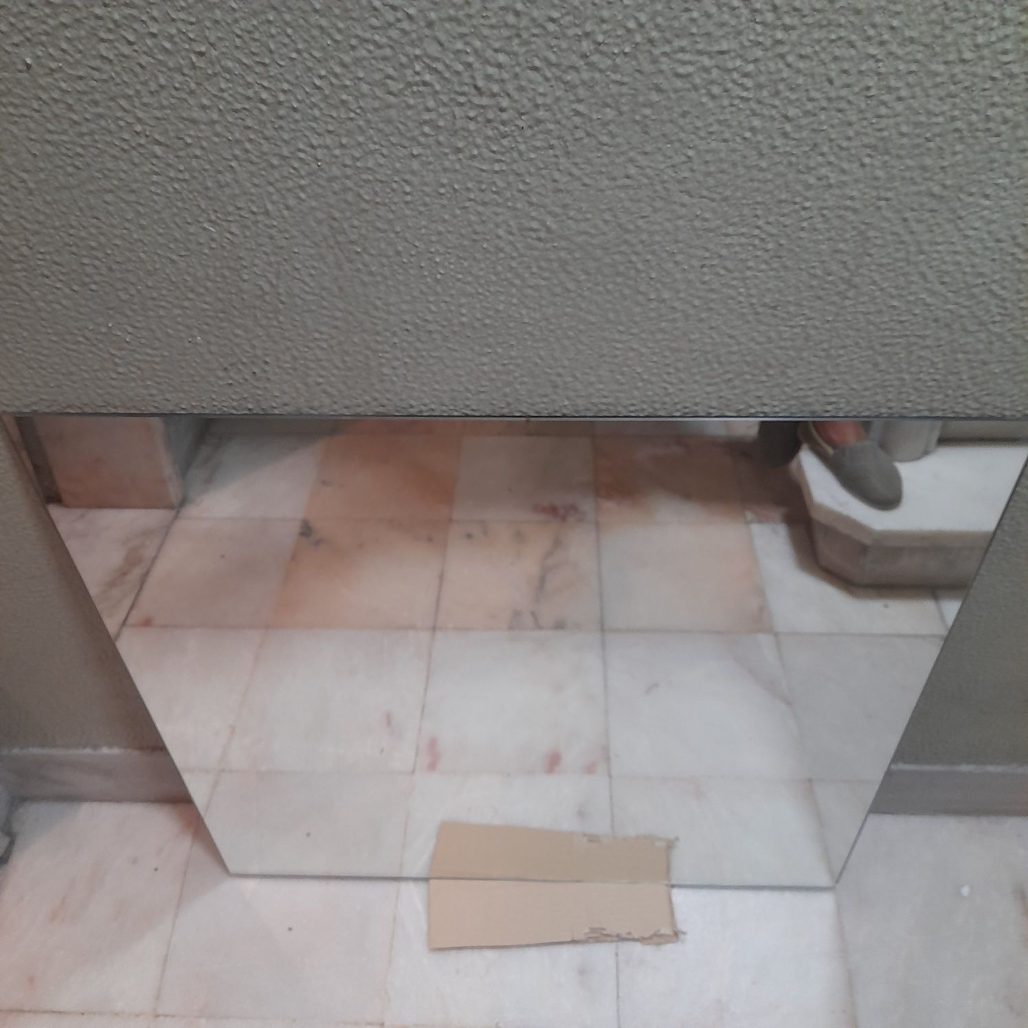 Espelho wc com 80x80 cm