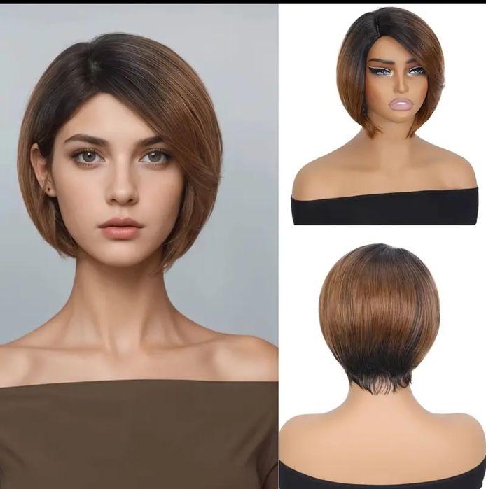 Peruka mieszany kolor ombre