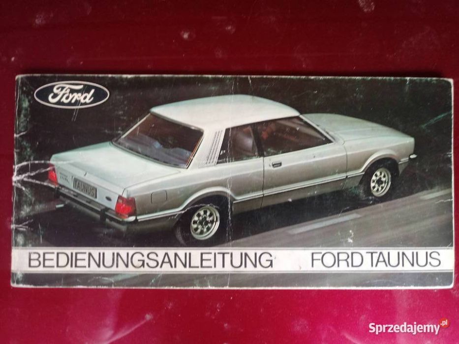 Ford Taunus 76 fabryczna instrukcja obsługi