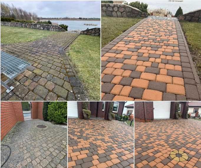 MYCIE / MALOWANIE / IMPREGNACJA - Kostka Brukowa , Dach , Elewacja