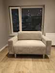 Mała kanapa 2 osobowa sofa welurowa wypoczynek