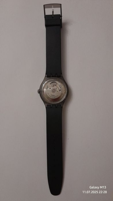 Limitowane Wristwatch SWATCH Automatic EDWIN MOSES (SAZ106C)-NEW/NOS-