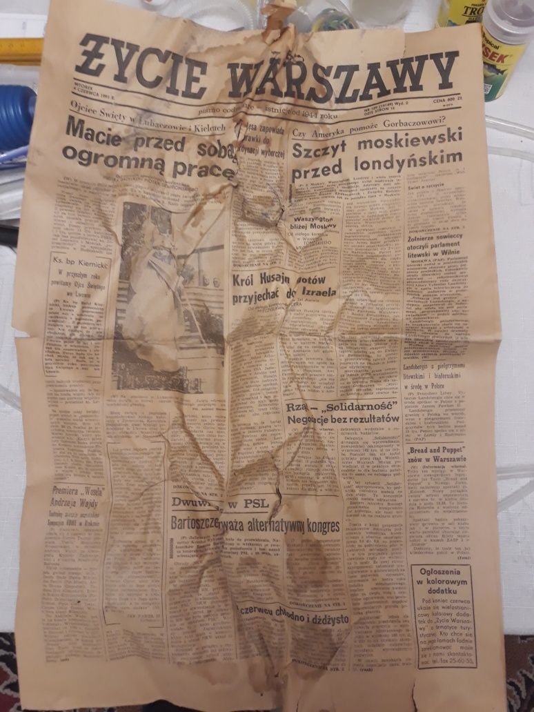 Gazeta życie Warszawy