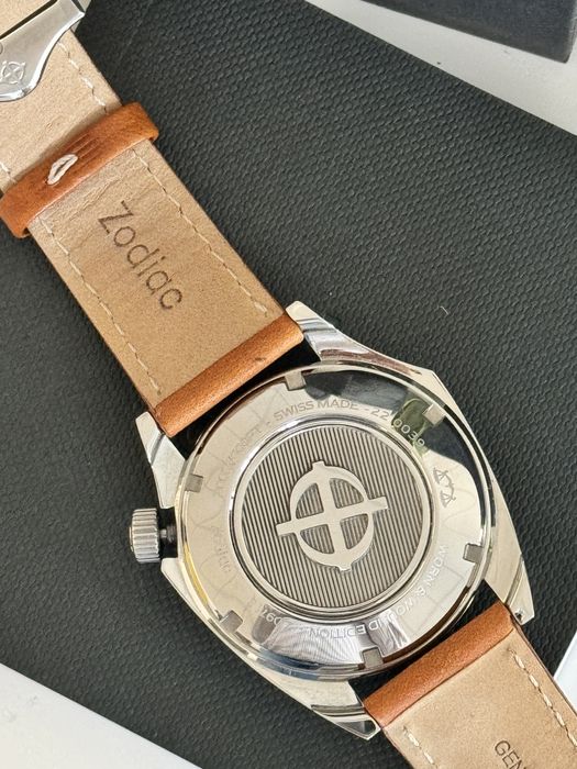 Zodiac Olympos ZO9713 Worn & Wound Edition  gwarancja