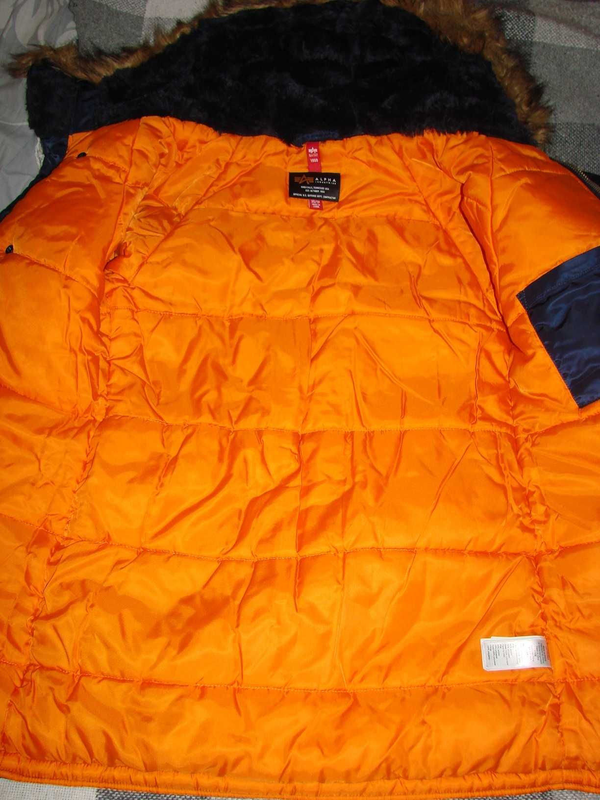 Парка женская Alpha Industries N-3B, куртка Аляска - 100% оригинал