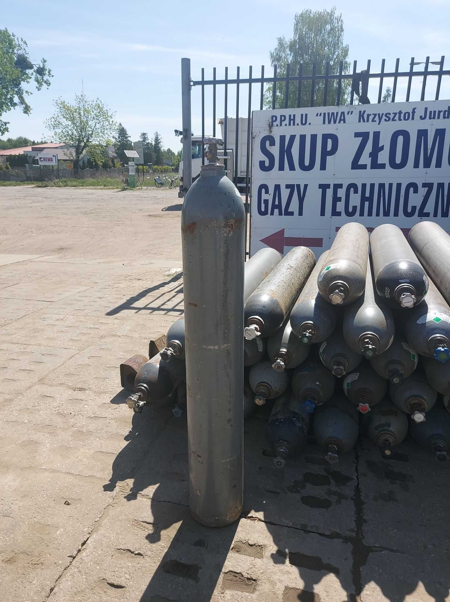 Butla na dwutlenek węgla  poj. 30 kg