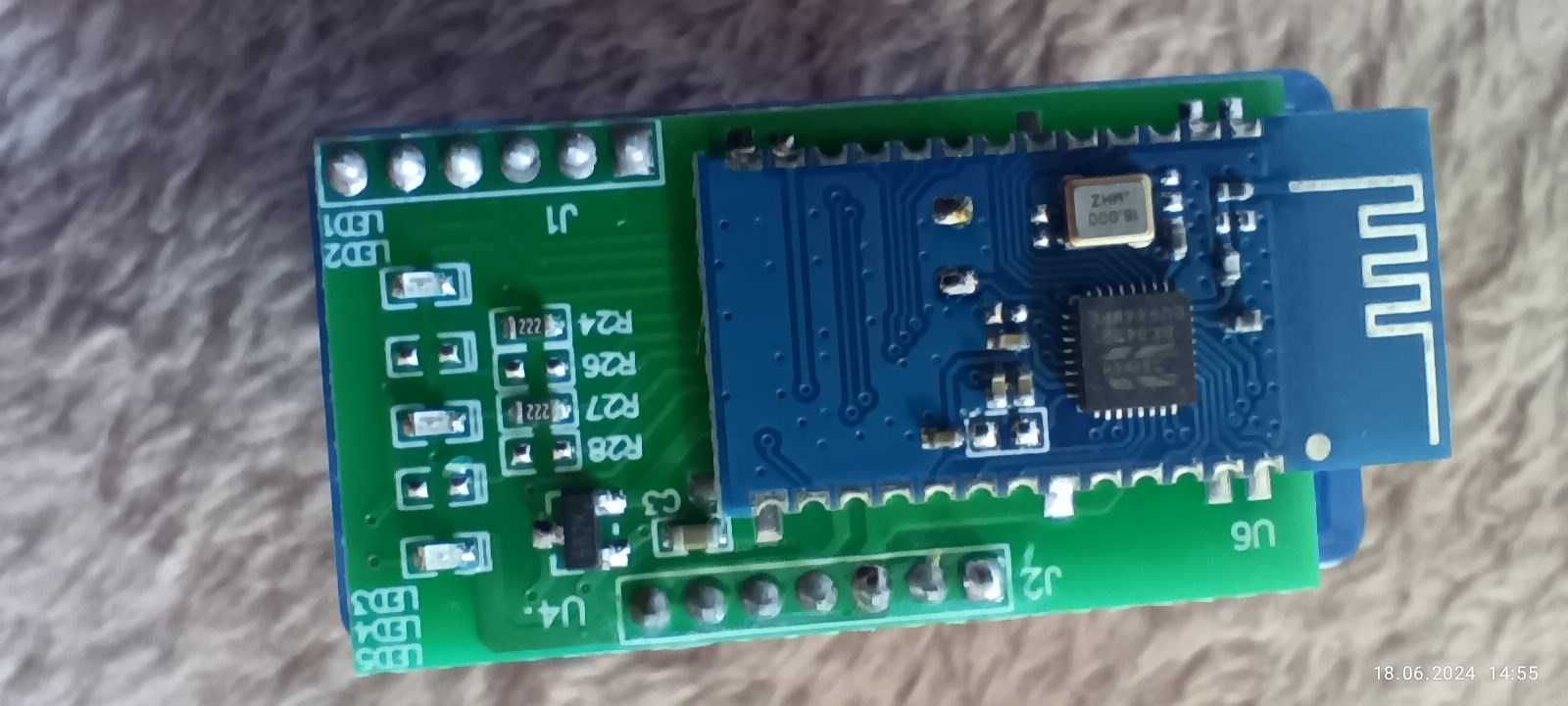 Elm 327  v 1.5 chip 18F25K80 авто сканер две платы   на андроиде+ ios