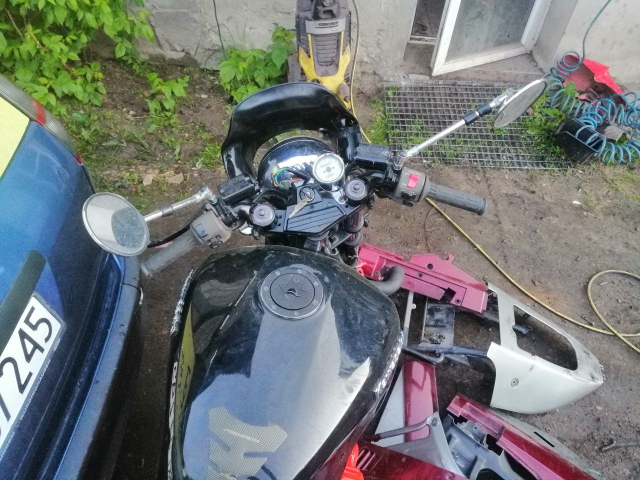 Kawasaki gtr 1000 części gaźnik silnik kanapa lampa owiewka lagi koło