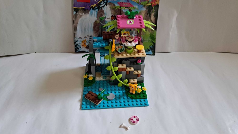 Lego Friends - 41033 - dzikie wodospady - zwierzątka, laleczka