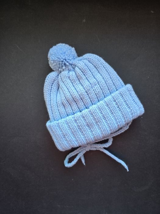 Czapka zimowa dla noworodka 0-3 miesiąca
