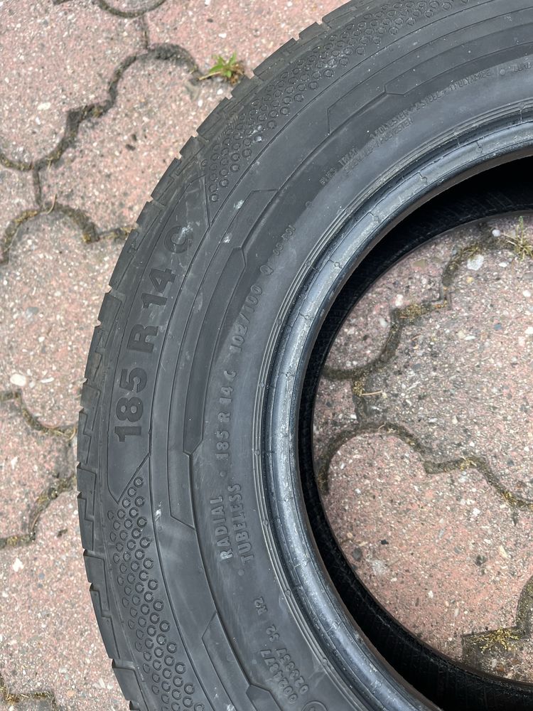 Para opon Continental Conti Van Contact 100 rozmiar 185r14c