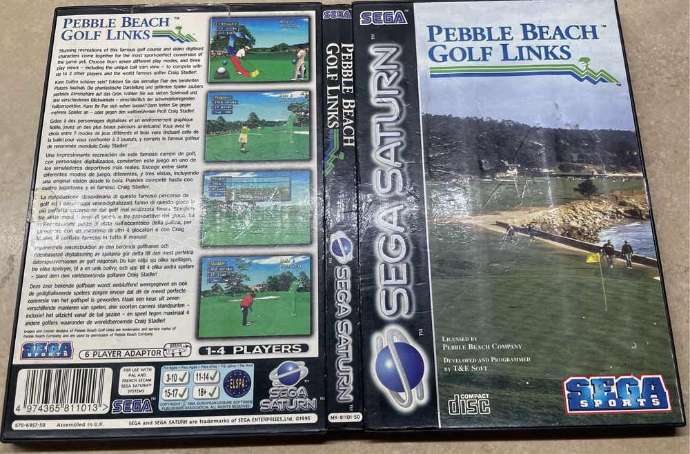 pebble beach golf links sega saturn