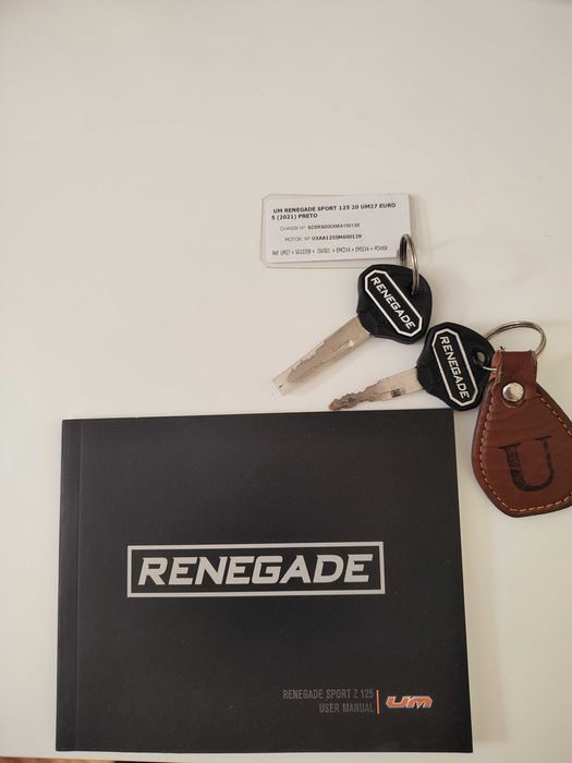 Mota Renegade 125 em ótimo estado