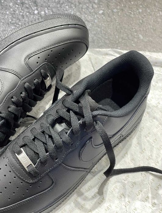 Buty Trampki NikeAir_Force_1_Low _07_Black_R.45