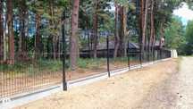 Ogrodzenie panelowe 3D transport montaż 150 cm z podmurówką Śląsk