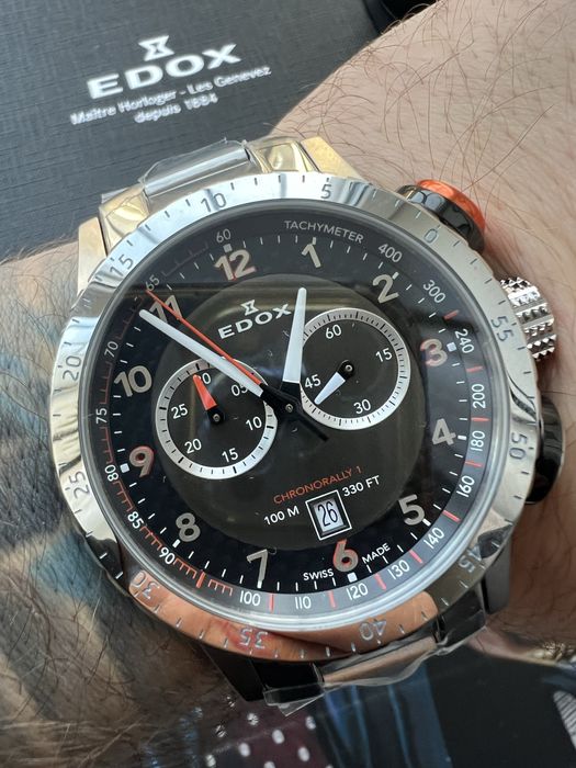Годинник Edox Chronorally 1 10114 3NMO NO