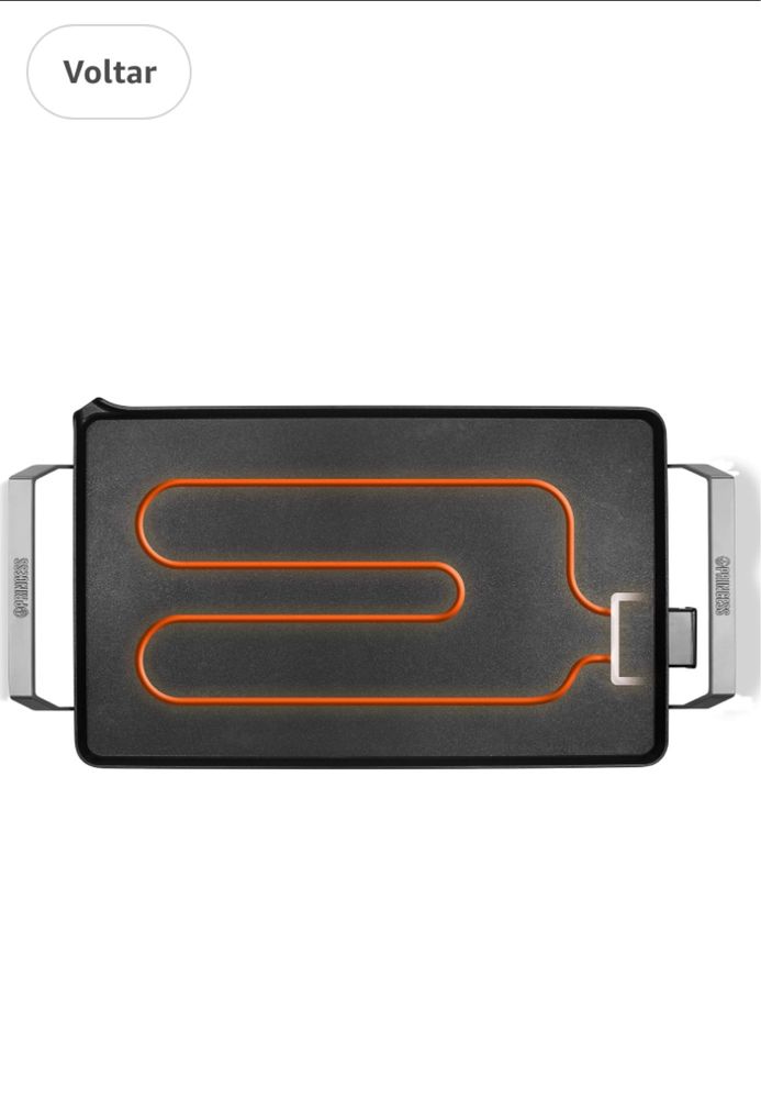 Placa ce grelha para mesa