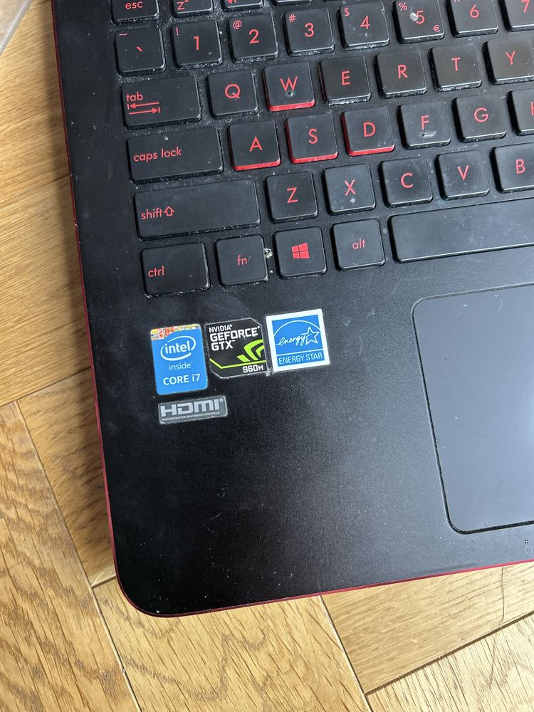 Laptop Asus i7 8Gb pamieci GeForce GTX 960M