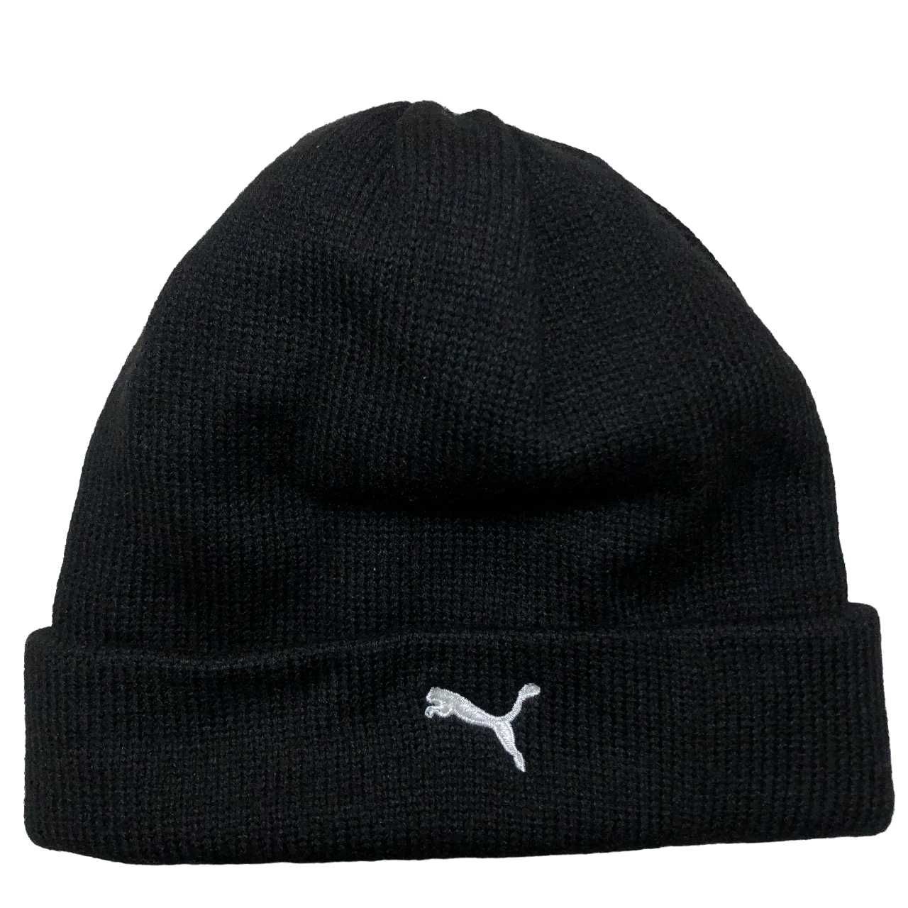 CH49 Młodzieżowa Ciepła Zimowa Czapka Puma Dwuwarstwowa Beanie 54-56cm