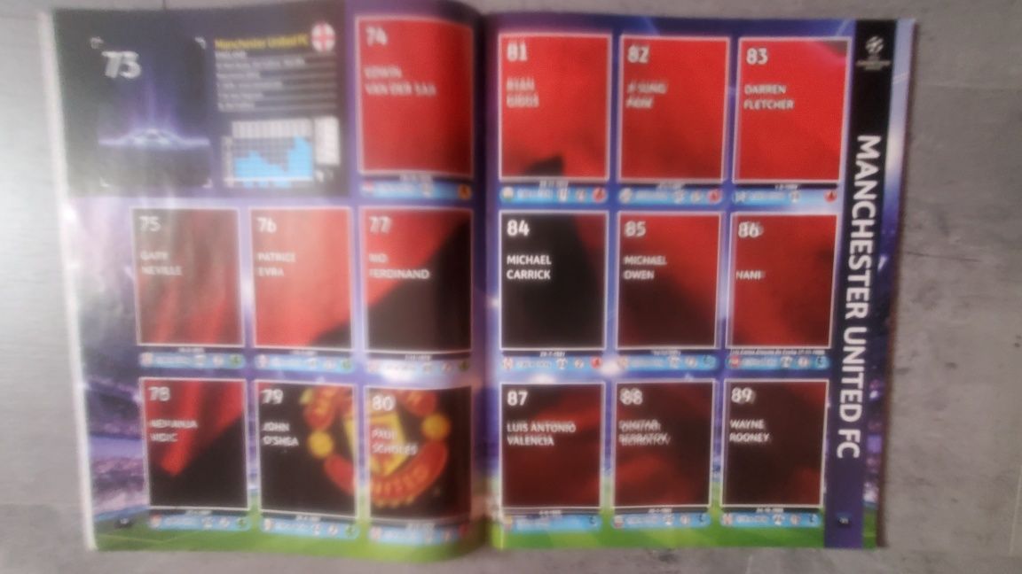 Album piłkarski / kolekcjonerski Champions League 2009/2010 Panini HIT