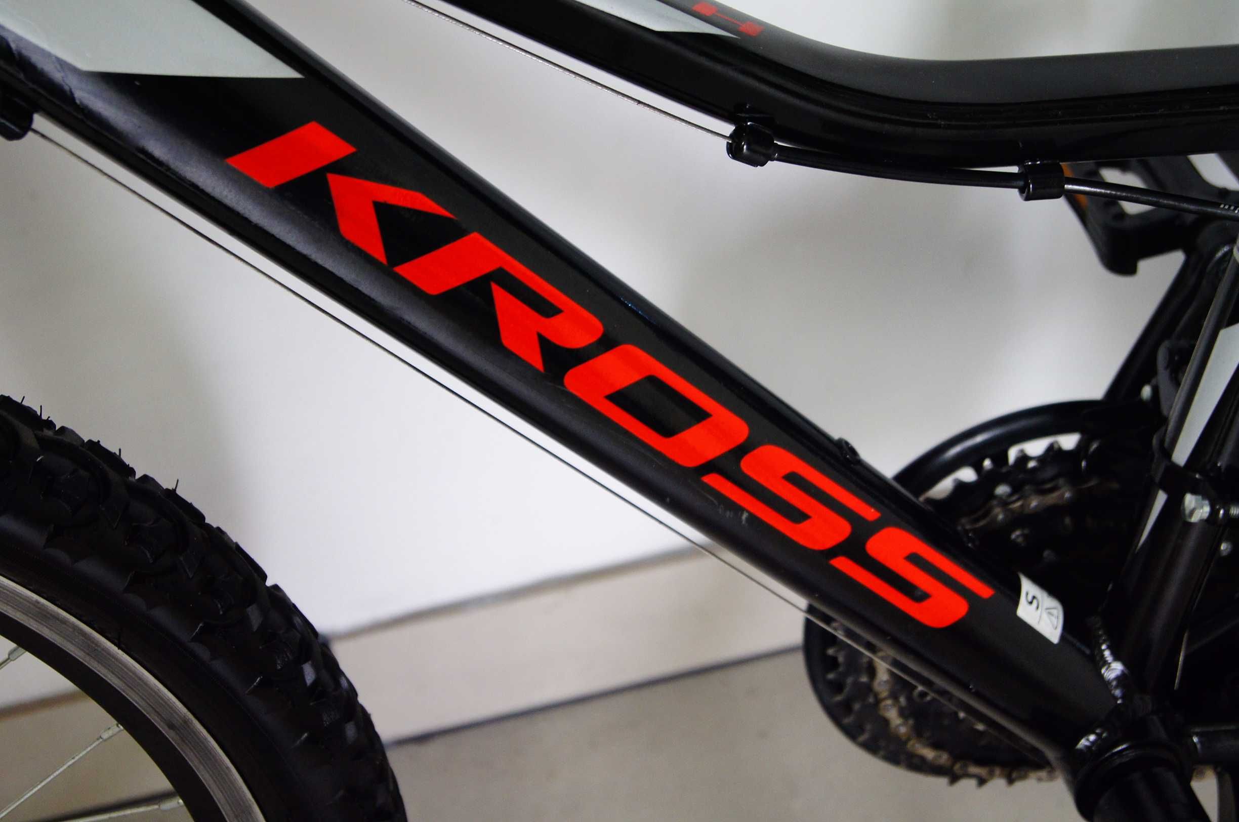 Rower dziecięcy KROSS HEXAGON 24'. Markowy, NOWE siodełko.