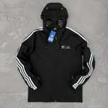 Вітрівка Adidas x C.P. Company | Водовідштовхувальна плащівка | Чорна