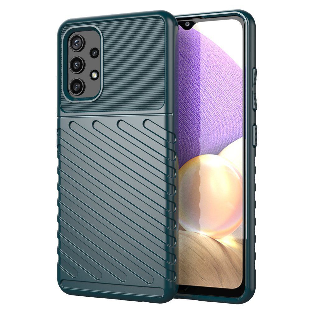 Etui Thunder Case Elastyczne Pancerne Do Nokia 5.4 Zielony