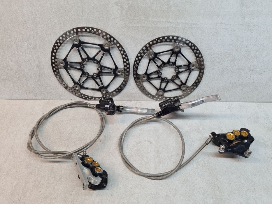 Hamulce hope m6 ti mono Tarcze klocki