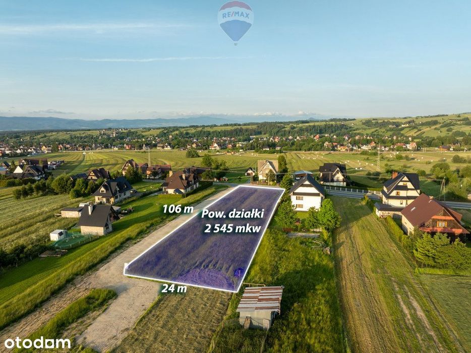 Działka na sprzedaż Szaflary