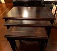 Mesas de madeira para restauro