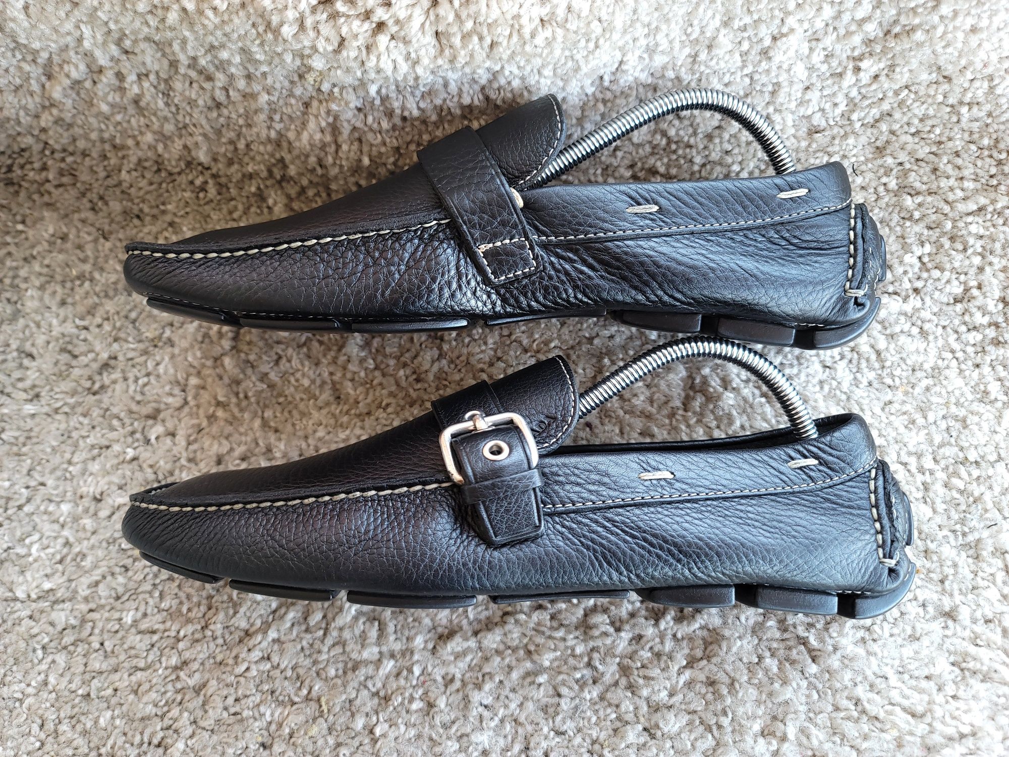 Мокасини PRADA р 42-43 Італія Оригінал! Лофери топсайдери