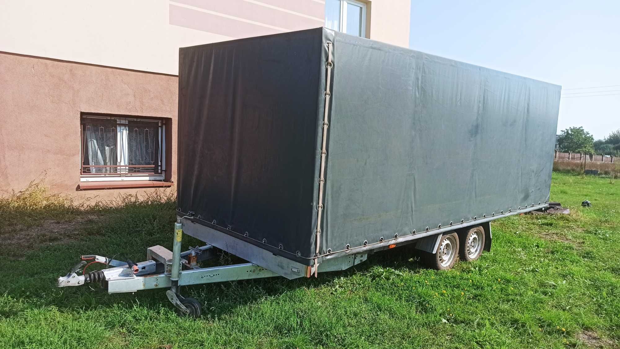 przyczepa cieżarowa martz 3000kg stan bdb 5 m długości
