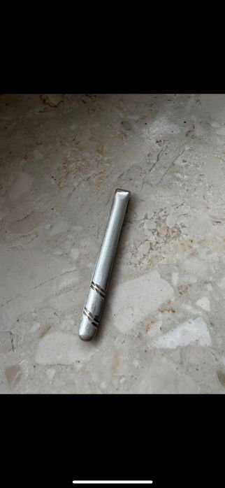 spinka do krawata rytosztuka prl srebro 925