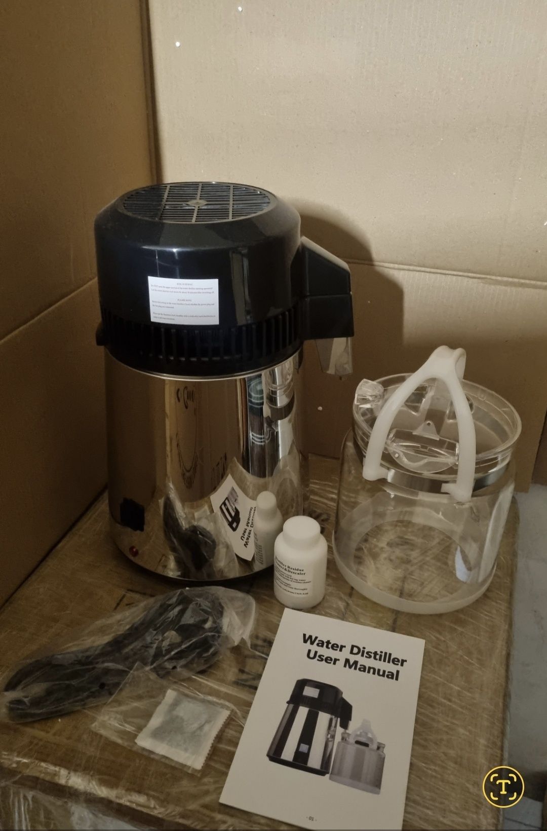 Аквадистилятор Water Distiller, Дистилятор води Дистиллятор воды