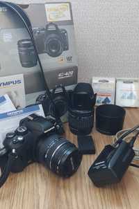 Фотоаппарат olympus e-420 double zoom kit