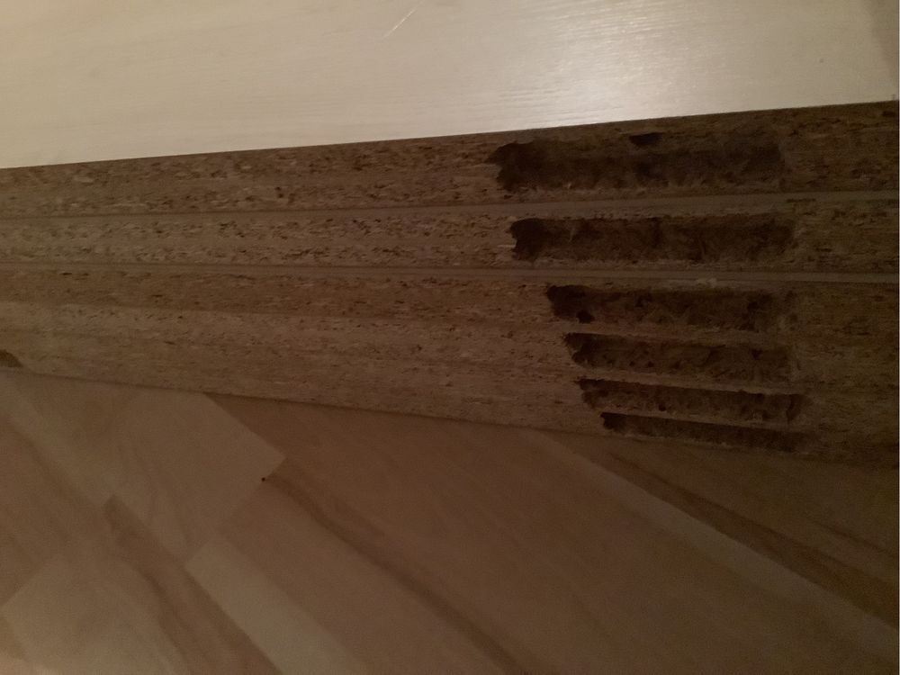 Półka gruba, kolor klon, 80 cm,