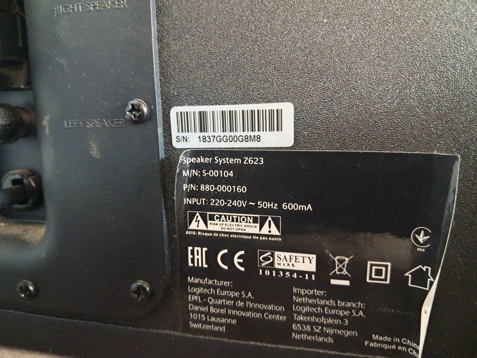 głośniki logitech Z623