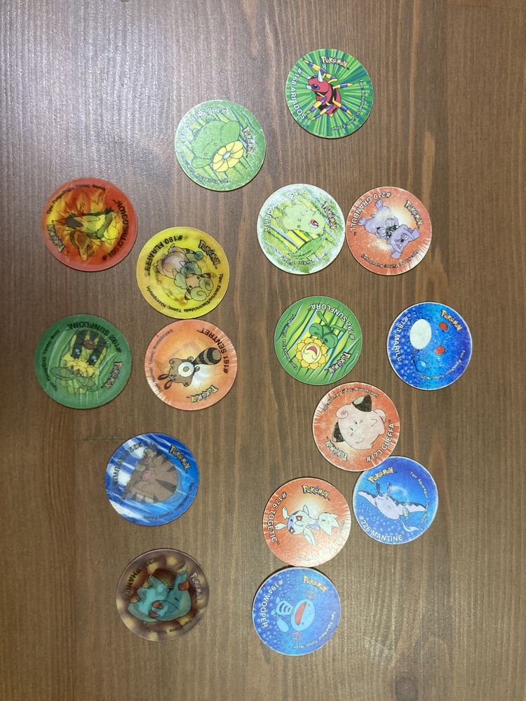 POKEMON Tazos, Berlindes, Topps, Staks