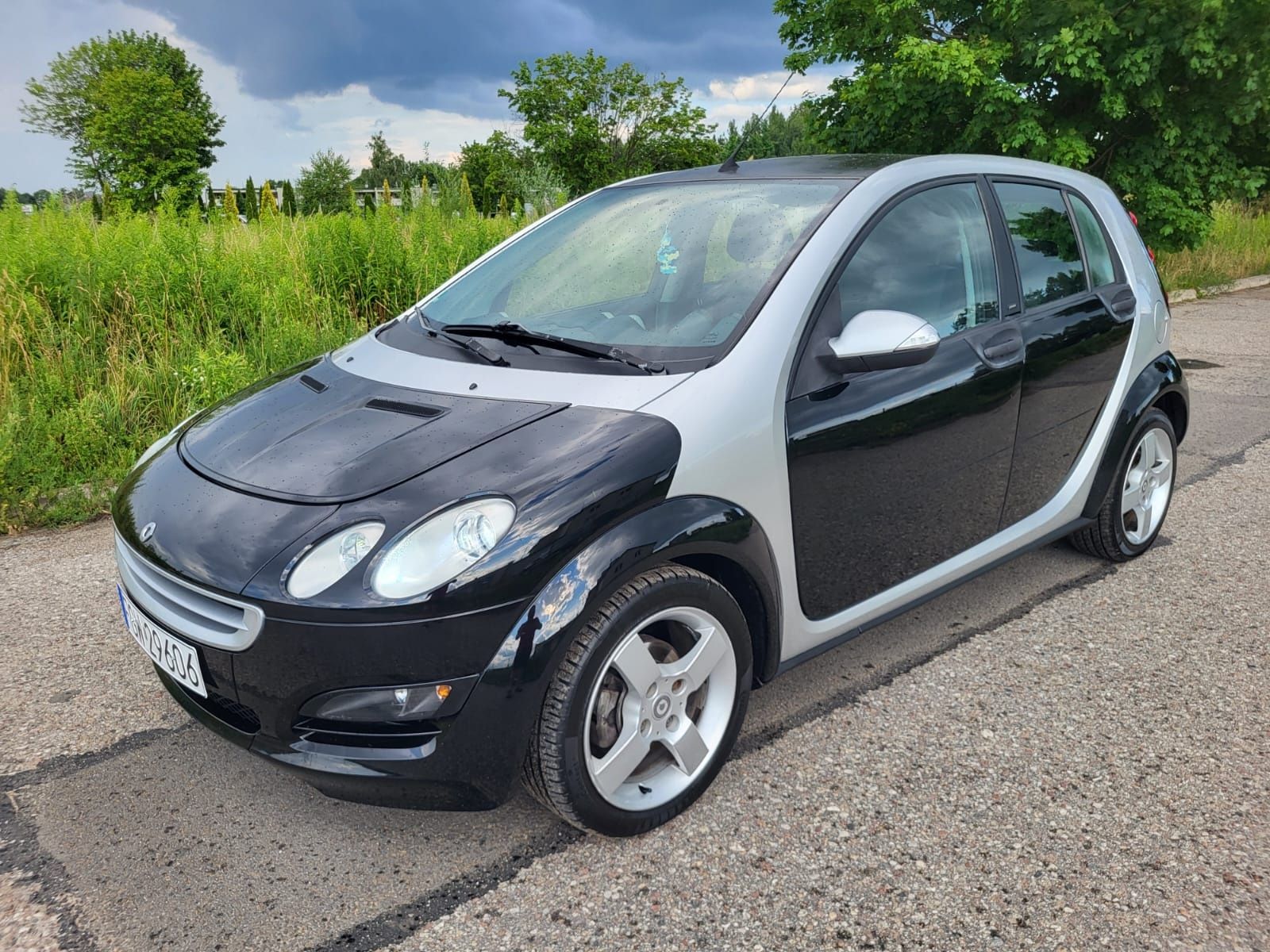 Smart Forfour Automat 1.5 Benzyna Klima 5 drzwi  z  DE Zarejestrowany