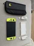 Nintendo Switch Oled CFW neon yellow edition cfw