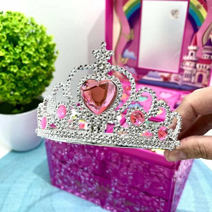 Косметика дитяча тіні лак помада в валізі Рожева (SR24021-3) Розд/Дроп