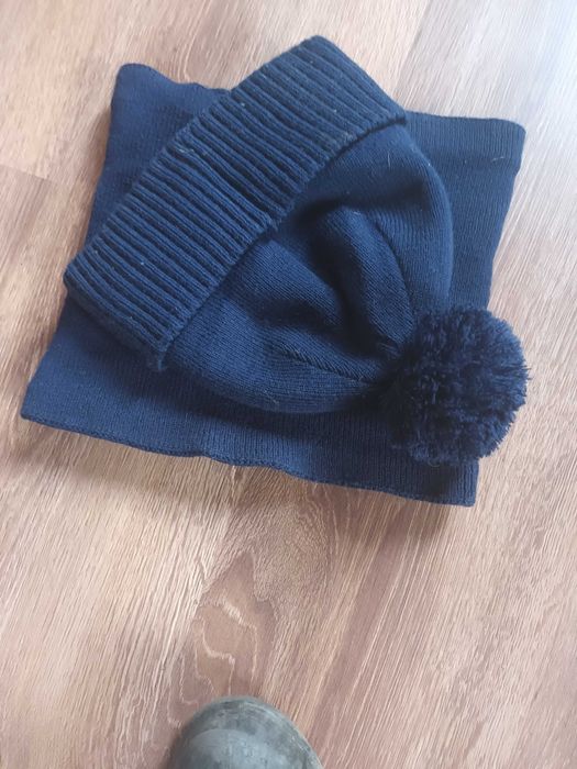 Зимовий комплект, шапка,хамут,шапочка,зима,зимова