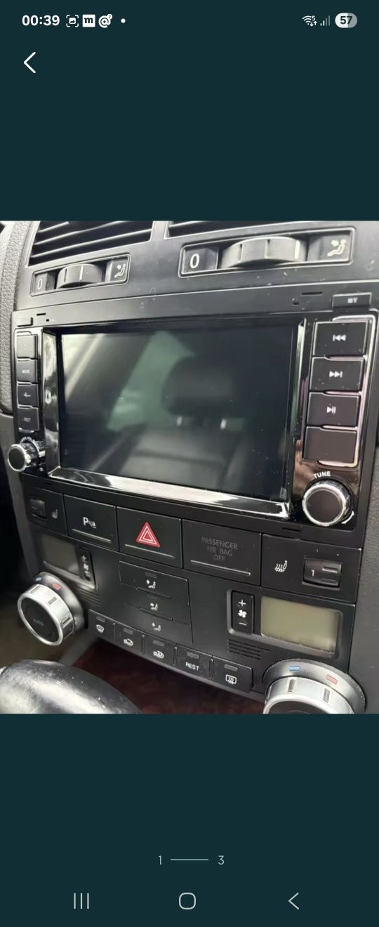 Radio android vw transporter  Touareg 2gb gps android

Nowe radio 
And