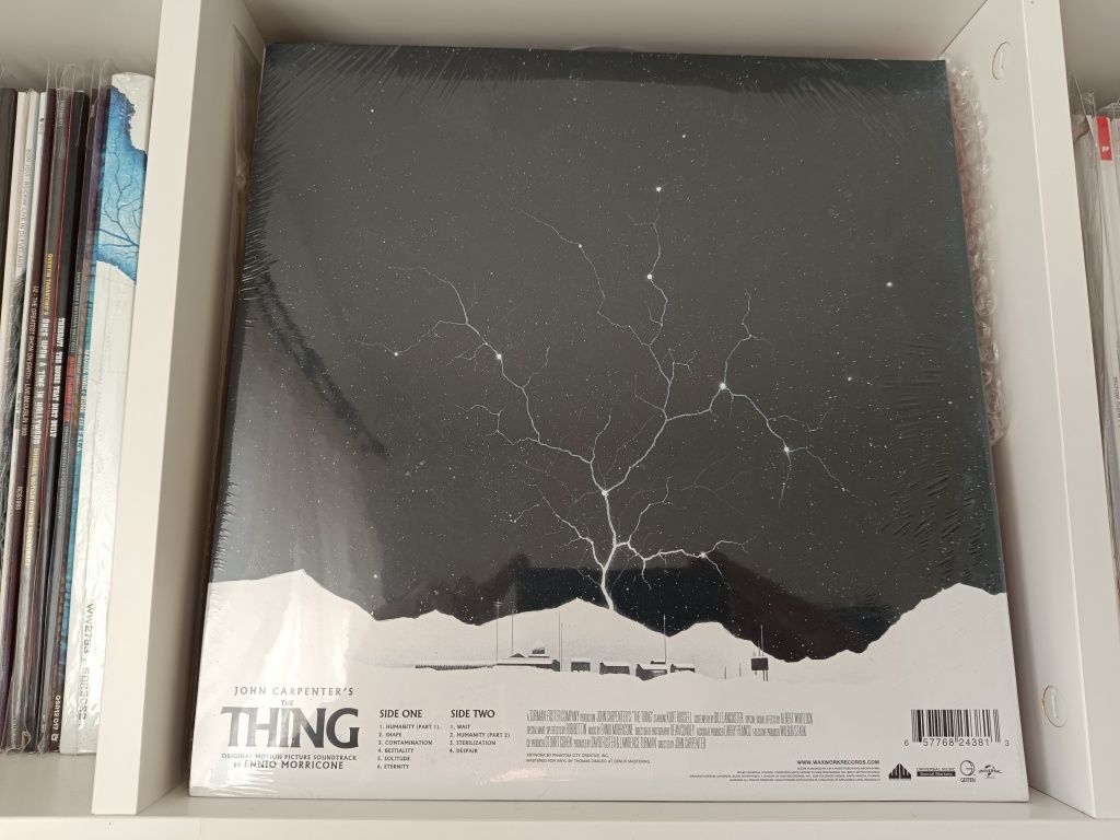 The Thing OST soundtrack winyl vinyl Limited edition