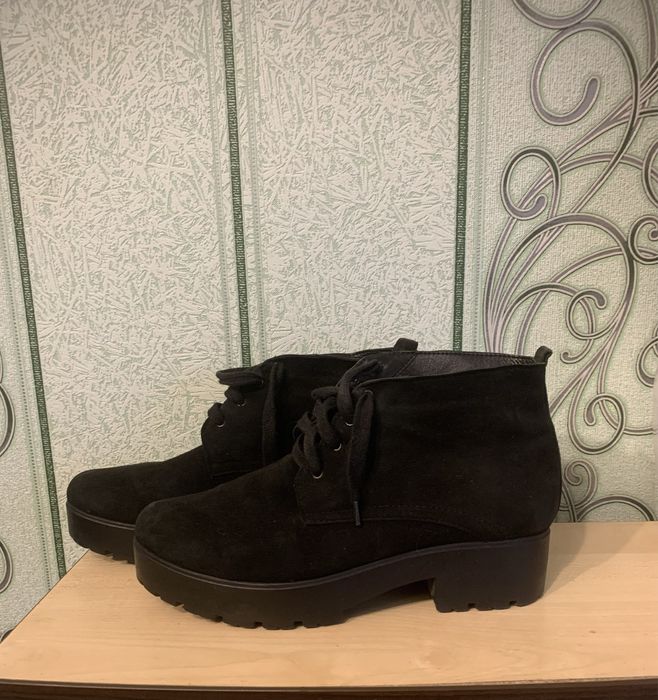 Ботінки сапожки замшеві