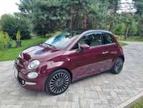 Fiat 500 Fiat 500 0.9 8V TwinAir Lounge Panorama Nawigacja Skóra